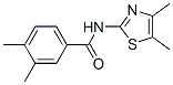 Benzamide,n-(4,5-dimethyl-2-thiazolyl)-3,4-dimethyl-(9ci) Structure,540756-86-3Structure