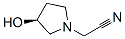 1-Pyrrolidineacetonitrile,3-hydroxy-,(3s)-(9ci) Structure,540787-77-7Structure