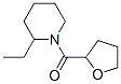 Piperidine,2-ethyl-1-[(tetrahydro-2-furanyl)carbonyl ]-(9ci) Structure,540792-64-1Structure