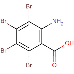 2-Amino-3,4,5,6-tetrabromobenzoic acid Structure,54098-90-7Structure