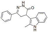 4-(2-Methyl-1h-indol-3-yl)-6-phenyl-4,5-dihydro-3(2h)-pyridazinone Structure,54104-29-9Structure