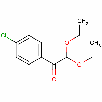 1-(4-Chlorophenyl)-2,2-diethoxyethan-1-one Structure,54149-83-6Structure