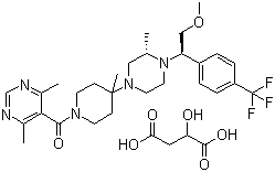 Vicriviroc malate Structure,541503-81-5Structure