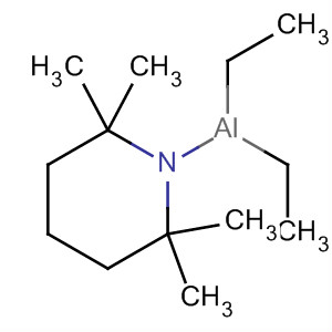 Diethyl (2,2,6,6-tetramethyl-1-piperidinyl)aluminum Structure,54159-47-6Structure