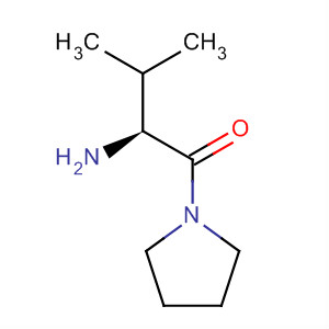 (S)-2-氨基-3-甲基-1-(吡咯烷-1-基)-1-丁酮結(jié)構(gòu)式_54164-07-7結(jié)構(gòu)式