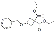 Diethyl 3-(benzyloxy)cyclobutane-1,1-dicarboxylate Structure,54166-15-3Structure