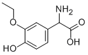 Amino-(4-hydroxy-3-ethoxy-phenyl)-aceticacid Structure,54172-60-0Structure