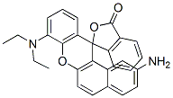 2-氨基-8-二乙基氨基螺[異苯并呋喃-1(3h),12-[12H]苯并[a]氧雜蒽]-3-酮結(jié)構(gòu)式_54175-90-5結(jié)構(gòu)式