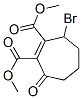 3-Bromo-7-oxo-1-cycloheptene-1,2-dicarboxylic acid dimethyl ester Structure,54223-01-7Structure