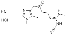 Cimetidine sulphoxide dihydrochloride Structure,54237-72-8Structure