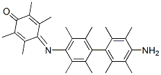 4-[[4’-Amino-2,2’,3,3’,5,5’,6,6’-octamethyl (1,1’-biphenyl)-4-yl ]imino]-2,3,5,6-tetramethyl-2,5-cyclohexadien-1-one Structure,54245-96-4Structure