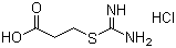 S-Carboxyethylisothiuronium chloride Structure,5425-78-5Structure