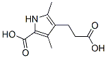 3-(2,4-Dimethyl-5-carboxy-1H-pyrrole-3-yl)propanoic acid Structure,54278-11-4Structure