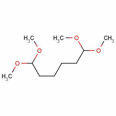 1,1,6,6-四甲氧基己烷結(jié)構(gòu)式_54286-89-4結(jié)構(gòu)式