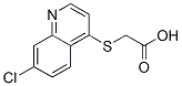 2-[(7-Chloro-4-quinolinyl)sulfanyl]acetic acid Structure,5429-07-2Structure