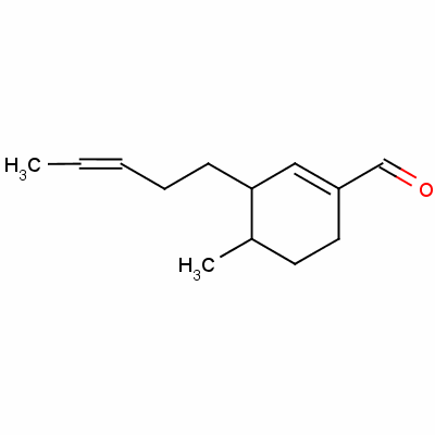 (4-Methyl-3-pentenyl)cyclohexenecarbaldehyde Structure,54323-26-1Structure