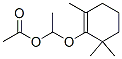 Acetic acid 1-[(2,6,6-trimethyl-1-cyclohexen-1-yl)oxy]ethyl ester Structure,54345-63-0Structure