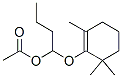 1-[(2,6,6-Trimethyl-1-cyclohexen-1-yl)oxy]-1-butanol acetate Structure,54345-66-3Structure