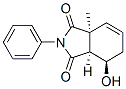 (3As)-3a,6,7,7aα-四氫-7β-羥基-3aα-甲基-2-苯基-1H-異吲哚-1,3(2H)-二酮結(jié)構(gòu)式_54346-14-4結(jié)構(gòu)式