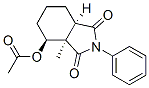 (3Ar,7aα)-4β-(乙?；趸?-3a,4,5,6,7,7a-六氫-3aα-甲基-2-苯基-1H-異吲哚-1,3(2H)-二酮結(jié)構(gòu)式_54346-15-5結(jié)構(gòu)式