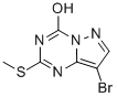 8-Bromo-2-(methylthio)pyrazolo[1,5-a][1,3,5]triazin-4-ol Structure,54346-35-9Structure