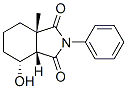 (3As,3aβ)-3a,4,5,6,7,7a-六氫-4α-羥基-7aβ-甲基-2-苯基-1H-異吲哚-1,3(2H)-二酮結(jié)構(gòu)式_54355-48-5結(jié)構(gòu)式