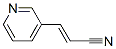 2-Propenenitrile,3-(3-pyridinyl)-,(e)-(9ci) Structure,54356-27-3Structure