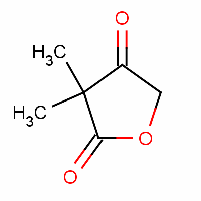 3,3-Dimethyl-furan-2,4-dione Structure,5436-15-7Structure