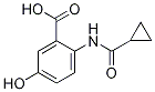 2-[(Cyclopropylcarbonyl)amino]-5-hydroxybenzoic acid Structure,543695-30-3Structure