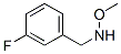 Benzenemethanamine,3-fluoro-n-methoxy-(9ci) Structure,543730-70-7Structure