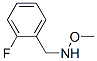 Benzenemethanamine,2-fluoro-n-methoxy-(9ci) Structure,543730-76-3Structure