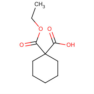 1-(乙氧基羰基)環(huán)己烷羧酸結(jié)構(gòu)式_54379-17-8結(jié)構(gòu)式