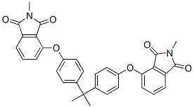 4,4-[(1-Methylethylidene)bis(4,1-phenyleneoxy)]bis[2-methyl-1h-isoindole-1,3(2h)-dione] Structure,54395-51-6Structure