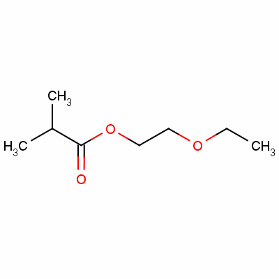 異丁酸2-乙氧基乙酯結(jié)構(gòu)式_54396-97-3結(jié)構(gòu)式