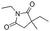 1,3-Diethyl-3-methyl-2,5-pyrrolidinedione Structure,54410-85-4Structure