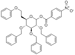 2,3,4,6-Tetra-O-benzyl-D-glucose-1-p-nitrobenzoate Structure,54423-54-0Structure