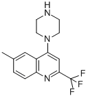 6-Methyl-4-piperazino-2-(trifluoromethyl)quinoline Structure,544429-25-6Structure