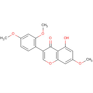 3-(2,4-Dimethoxyphenyl)-5-hydroxy-7-methoxy-4h-1-benzopyran-4-one Structure,54443-60-6Structure