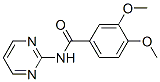 Benzamide,3,4-dimethoxy-n-2-pyrimidinyl-(9ci) Structure,544433-38-7Structure