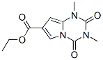 1,2,3,4-Tetrahydro-1,3-dimethyl-2,4-dioxopyrrolo[1,2-a]-1,3,5-triazine-7-carboxylic acid ethyl ester Structure,54449-29-5Structure