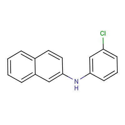 2-Naphthalenamine,n-(3-chlorophenyl)- Structure,5447-28-9Structure