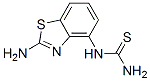 Thiourea, (2-amino-4-benzothiazolyl)- (9ci) Structure,544704-27-0Structure