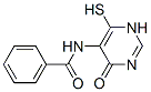 Benzamide,n-(1,4-dihydro-6-mercapto-4-oxo-5-pyrimidinyl)-(9ci) Structure,544705-51-3Structure