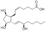 (5Z,8beta,9beta,11beta,12alpha,13e,15r)-9,11,15-trihydroxyprosta-5,13-dien-1-oic acid Structure,54483-31-7Structure