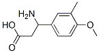 3-Amino-3-(4-methoxy-3-methylphenyl)propanoic acid Structure,54503-17-2Structure