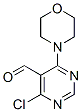 4-Chloro-6-morpholino-5-pyrimidinecarbaldehyde Structure,54503-94-5Structure