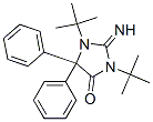 1,3-Bis(1,1-dimethylethyl)-2-imino-5,5-diphenyl-4-imidazolidinone Structure,54508-12-2Structure