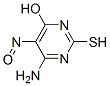 4-Amino-6-hydroxy-2-mercapto-5-nitrosopyrimidine Structure,5451-33-2Structure