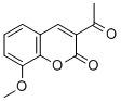 8-Methoxy-3-acetylcoumarin Structure,5452-39-1Structure