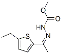 Hydrazinecarboxylic acid,[1-(5-ethyl-2-thienyl)ethylidene]-,methyl ester (9ci) Structure,545341-85-3Structure